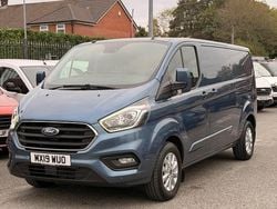 Blue Used 2019 Ford Transit Custom Limited Van | £12,995 (Good price)