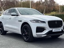 White Used 2021 Jaguar F-Pace R-Dynamic SUV | £28,200 (Good price)