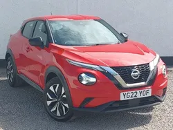 Red Used 2022 Nissan Juke Acenta SUV | £13,998 (Fair price)