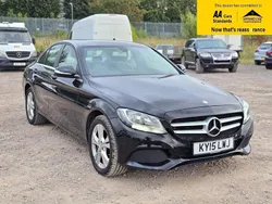 Black Used 2015 Mercedes C200 SE Sedan | £8,988 (Good price)