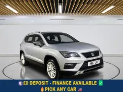 Silver Used 2017 Seat Ateca XCELLENCE SUV | £14,099 (Fair price)