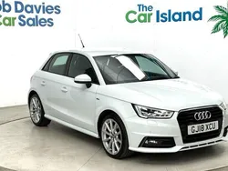 White Used 2018 Audi A1 Sportback S-Line Hatchback | £13,795 (Fair price)