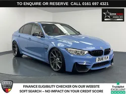 Blue Used 2016 BMW M3 Competition Edition Sedan | £31,970 (Fair price)