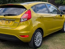 Yellow Used 2013 Ford Fiesta Titanium Hatchback | £3,550 (Fair price)