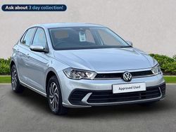 Silver Used 2024 VW Polo Life Hatchback | £18,820 (Fair price)