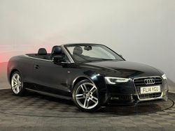 Black Used 2014 Audi A5 Cabriolet S-Line Cabriolet | £6,995 (Good price)