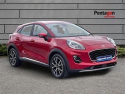 Red Used 2023 Ford Puma Gen-E Titanium SUV | £15,495 (Good price)