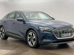 Blue Used 2022 Audi e-tron Sportback Sport SUV | £26,980 (Fair price)