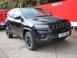 Black Used 2022 Jeep Compass Trailhawk SUV | £18,295 (Fair price)
