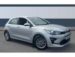 Silver Used 2021 Kia Rio 2 Hatchback | £11,747 (Fair price)