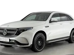 White Used 2022 Mercedes EQC400 AMG Line Premium Plus SUV | £29,420 (Fair price)