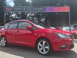 Red Used 2014 Seat Ibiza ST Estate | £3,499 (A bit pricey)