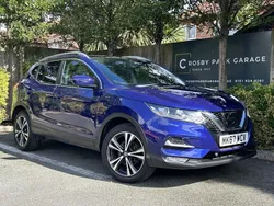 Blue Used 2017 Nissan Qashqai N-Connecta SUV | £9,500 (Fair price)