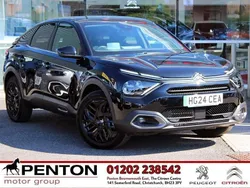 Black Used 2024 Citroën e-C4 Hatchback | £16,990 (A bit pricey)