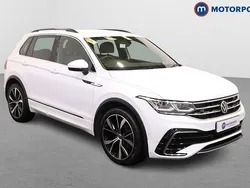 White Used 2023 VW Tiguan R-line SUV | £26,999 (Fair price)