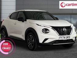 White Used 2024 Nissan Juke N-Connecta SUV | £19,450 (Fair price)