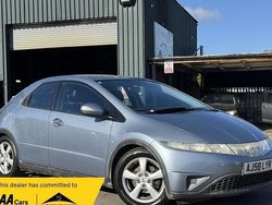 Blue Used 2008 Honda Civic SE Hatchback | £1,290 (Fair price)