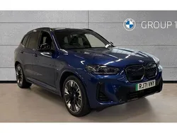 Blue Used 2022 BMW iX3 M Sport SUV | £32,950 (Fair price)