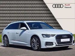 White Used 2023 Audi A6 S-Line Estate | £27,490 (Good price)