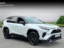 Platinum white pearl Used 2024 Toyota RAV4 Hybrid Sport SUV | £38,909 (Expensive)