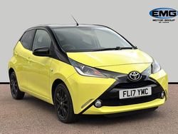 Yellow Used 2017 Toyota Aygo X-cite Hatchback | £6,495 (Fair price)