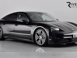 Jet black Used 2021 Porsche Taycan Performance Package Sedan | £41,850 (Fair price)