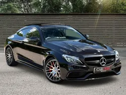 Black Used 2017 Mercedes C63 AMG Premium Coupe | £34,995 (Fair price)