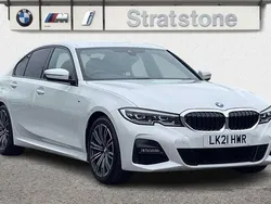 White Used 2021 BMW 330 M Sport | £24,399 (Super price)