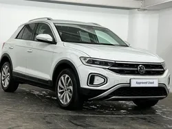 White Used 2022 VW T-Roc Style SUV | £20,495 (Fair price)