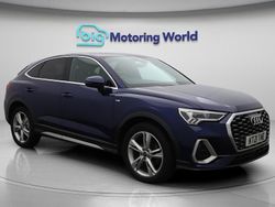 Blue Used 2021 Audi Q3 Sportback S-Line SUV | £19,500 (A bit pricey)