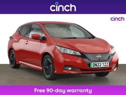Red Used 2022 Nissan Leaf N-Connecta Hatchback | £10,999 (Fair price)