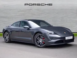 Volcano grey metallic Used 2020 Porsche Taycan 4S Sedan | £52,850