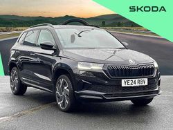 Black Used 2024 Skoda Karoq SportLine SUV | £26,419 (Fair price)