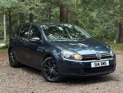 Blue Used 2011 VW Golf VI Hatchback | £4,395 (Fair price)
