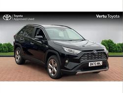 Black Used 2020 Toyota RAV4 Hybrid SUV | £26,541 (A bit pricey)