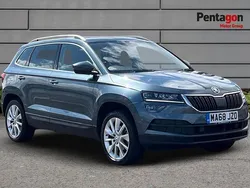 Grey Used 2018 Skoda Karoq SE L SUV | £14,995 (Fair price)