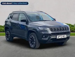 Grey Used 2023 Jeep Compass Trailhawk SUV | £21,529 (A bit pricey)