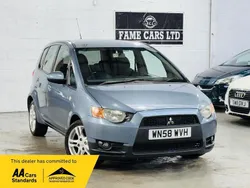 Blue Used 2008 Mitsubishi Colt Hatchback | £2,500 (Fair price)