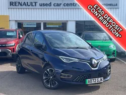 Purple Used 2022 Renault Zoe Iconic Hatchback | £12,795 (Fair price)
