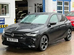 Black sapphire metallic Used 2021 Vauxhall Corsa Elite Hatchback | £13,995 (A bit pricey)