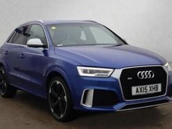 Blue Used 2015 Audi RS Q3 SUV | £15,995 (Expensive)
