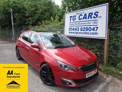 Red Used 2014 Peugeot 308 Hatchback | £5,295 (Fair price)