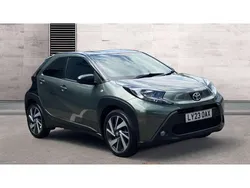 Green Used 2023 Toyota Aygo Hatchback | £15,386 (Fair price)