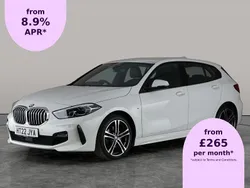 White Used 2022 BMW 118 M Sport Hatchback | £19,532 (Fair price)
