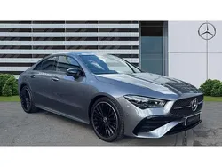 Grey Used 2024 Mercedes CLA220 AMG Line Premium Plus Sedan | £32,613 (Fair price)