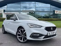 White Used 2023 Seat Leon FR Sport Hatchback | £19,795 (A bit pricey)