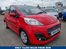 Red Used 2014 Peugeot 107 Active Hatchback | £4,470 (Fair price)