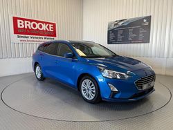 Blue Used 2019 Ford Focus Titanium Estate | £10,490 (Fair price)