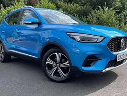 Blue Used 2022 MG ZS Excite Sedan | £12,291 (Fair price)