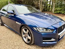 Blue Used 2015 Jaguar XE R-Sport Sedan | £5,950 (Fair price)